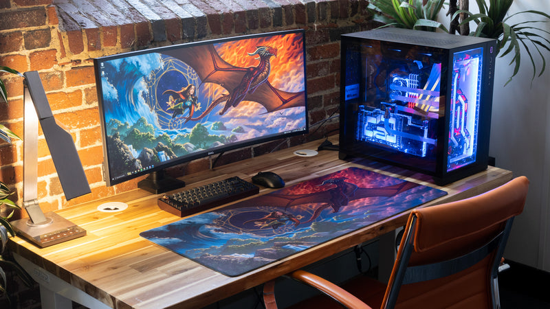 "The Alchemist" — Alliestrasza Deskmat