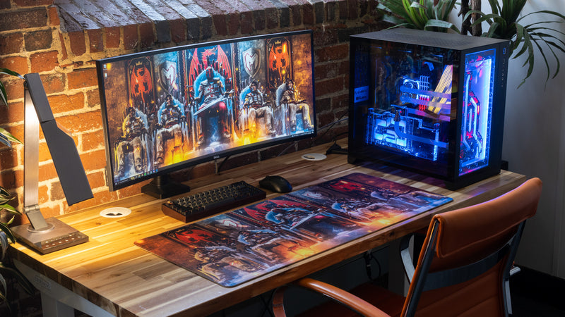 "KING TUNDERMOSTT" — Rust Deskmat