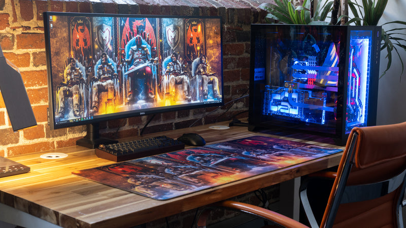 "KING TUNDERMOSTT" — Rust Deskmat