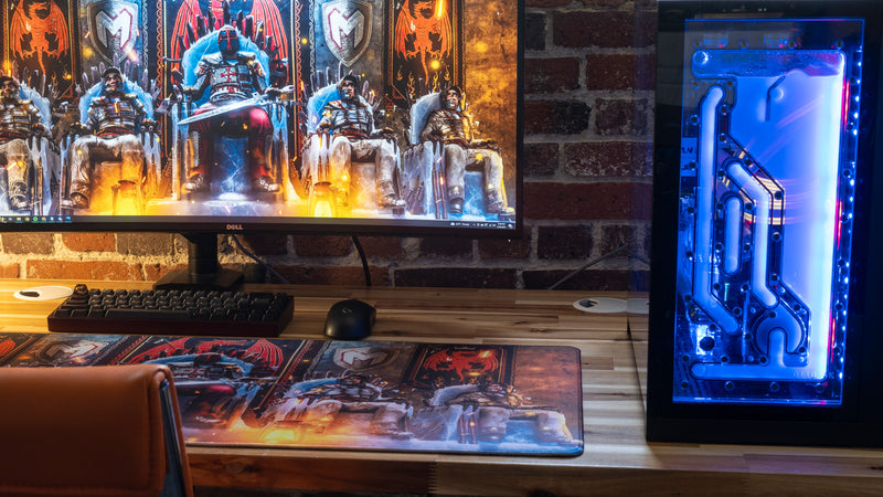 "KING TUNDERMOSTT" — Rust Deskmat