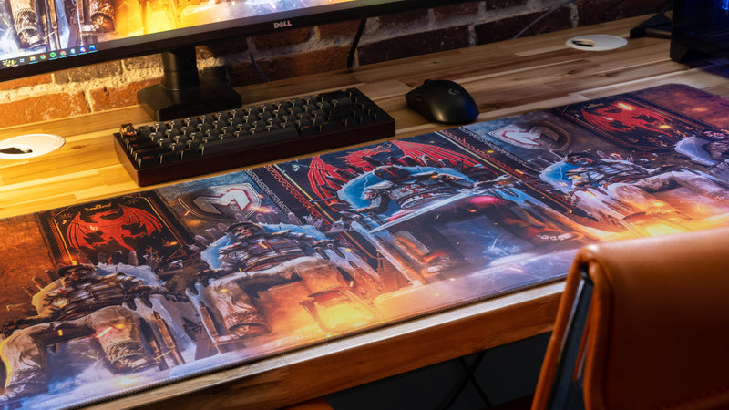 "KING TUNDERMOSTT" — Rust Deskmat