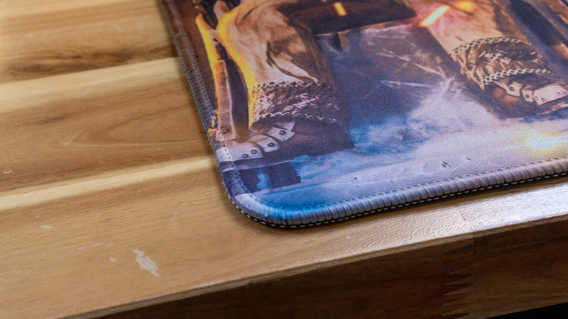 "KING TUNDERMOSTT" — Rust Deskmat