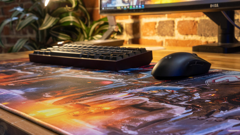 "KING TUNDERMOSTT" — Rust Deskmat