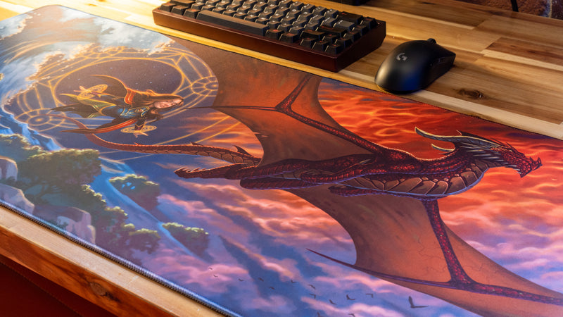 "The Alchemist" — Alliestrasza Deskmat