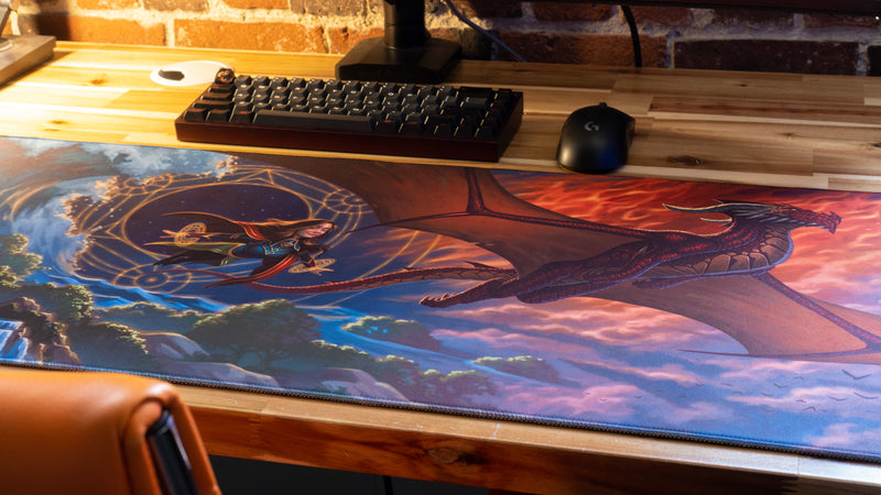"The Alchemist" — Alliestrasza Deskmat