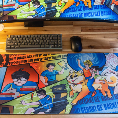 "Eternalenvyy" Content Creator Collaboration Limited Edition Mouse Pad