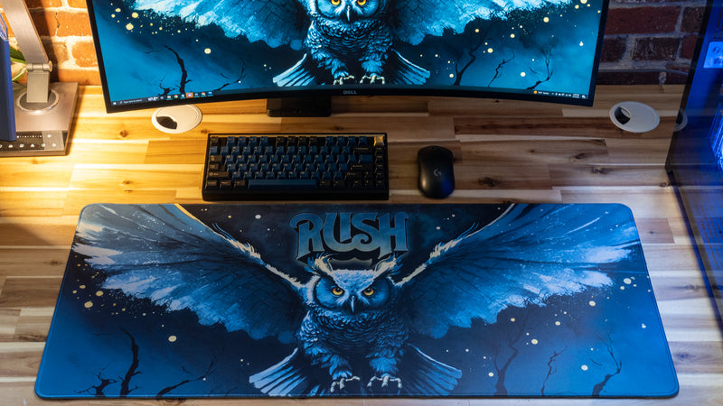"Fly by Night" — Rush Deskmat