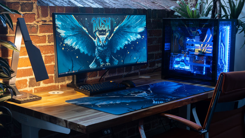 "Fly by Night" — Rush Deskmat