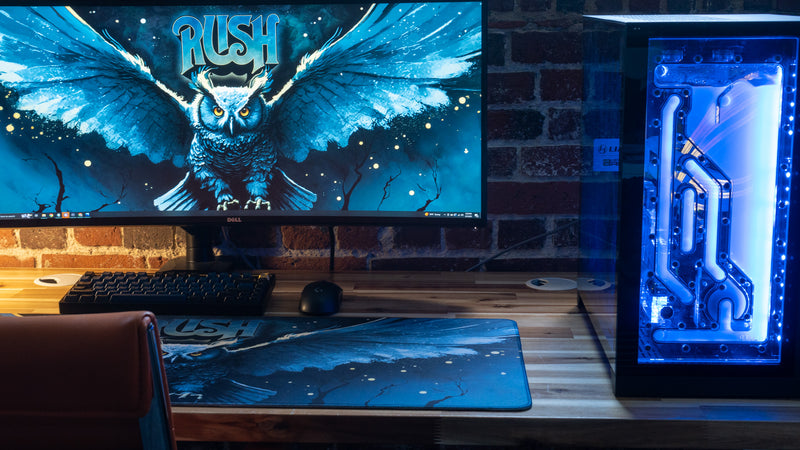 "Fly by Night" — Rush Deskmat