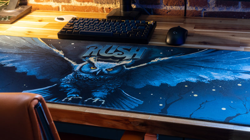 "Fly by Night" — Rush Deskmat