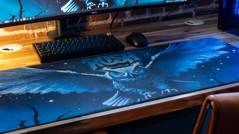 "Fly by Night" — Rush Deskmat
