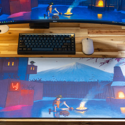 Willjum "Willjum's Paradise/Bone Helmet" Content Creator Collaboration Limited Edition Rust Gaming XL Mouse Pad