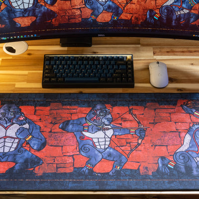 CoconutB "ANCIENT OOKS" Content Creator Collaboration Limited Edition Rust Gaming XL Mouse Pad