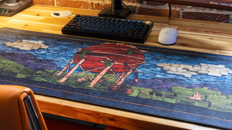 "ANCIENT OOKS" — Rust Deskmat