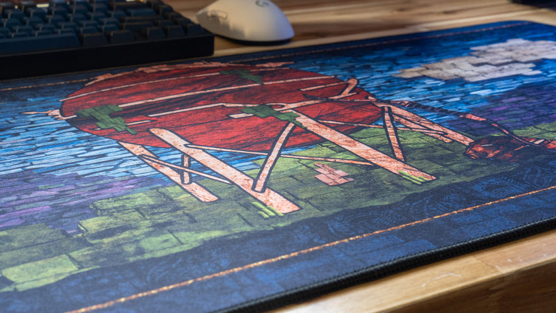 "ANCIENT OOKS" — Rust Deskmat