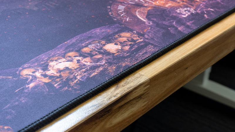 "Memento Mori" — Clowdus Deskmat