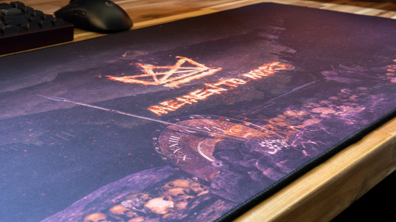 "Memento Mori" — Clowdus Deskmat