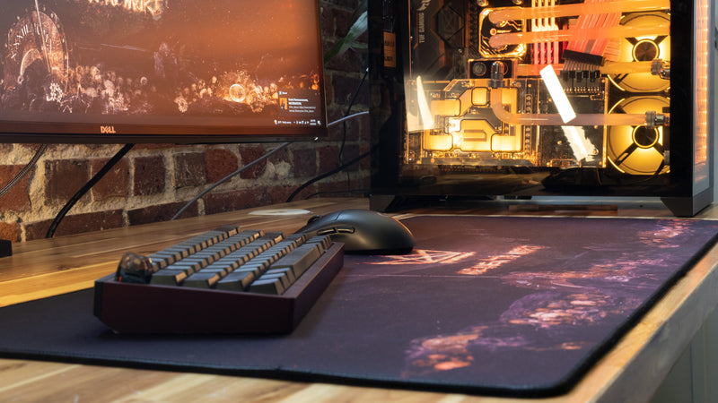 "Memento Mori" — Clowdus Deskmat