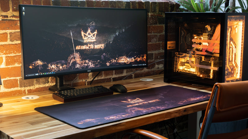 "Memento Mori" — Clowdus Deskmat
