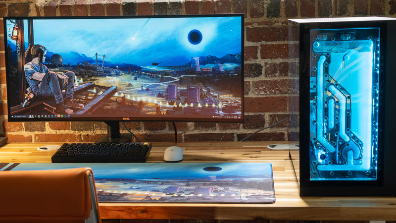"Coma's Solace" — Coma Rust Deskmat