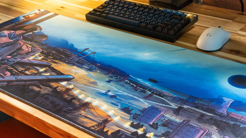 "Coma's Solace" — Coma Rust Deskmat