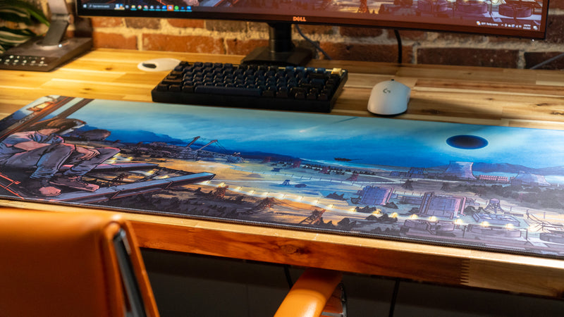 "Coma's Solace" — Coma Rust Deskmat