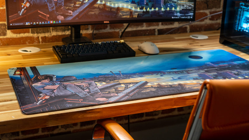 "Coma's Solace" — Coma Rust Deskmat
