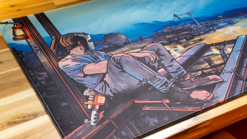 "Coma's Solace" — Coma Rust Deskmat