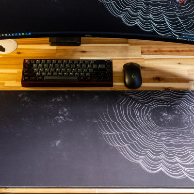 Wally1k "Black Widow" Content Creator Collaboration Limited Edition Gaming XL Mouse Pad