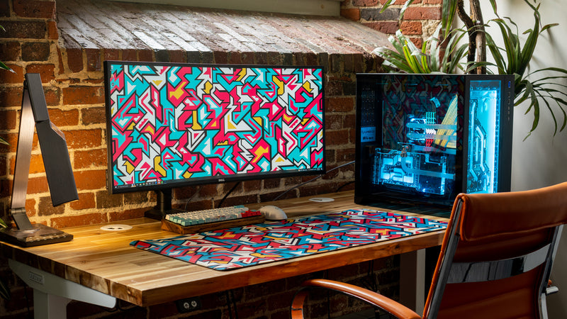 "Lost City" — Epic Desk Originals Deskmat