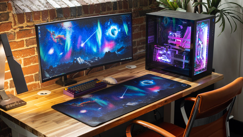 "Northern Lights" — Epic Desk Originals Deskmat