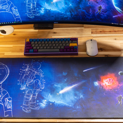 "Blueprint" Cosmic Deskmat