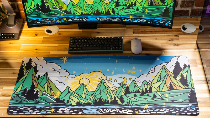 "Growth" Epic Desk Originals XL gaming deskmat — Epic Desk