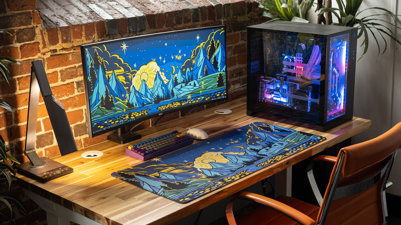 "Mystic Night" — Epic Desk Originals Deskmat