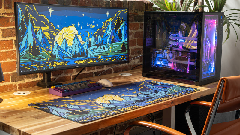 "Mystic Night" — Epic Desk Originals Deskmat