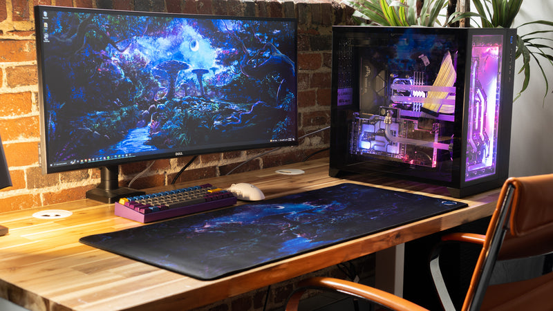 "Mushroom Forest" — Epic Desk Originals Deskmat