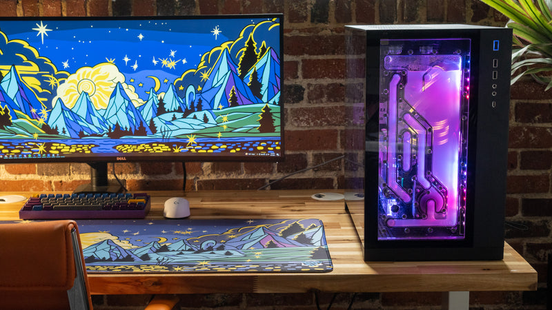 "Mystic Night" — Epic Desk Originals Deskmat