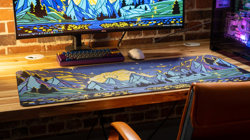"Mystic Night" — Epic Desk Originals Deskmat