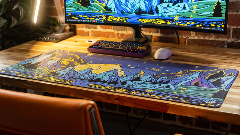 "Mystic Night" — Epic Desk Originals Deskmat