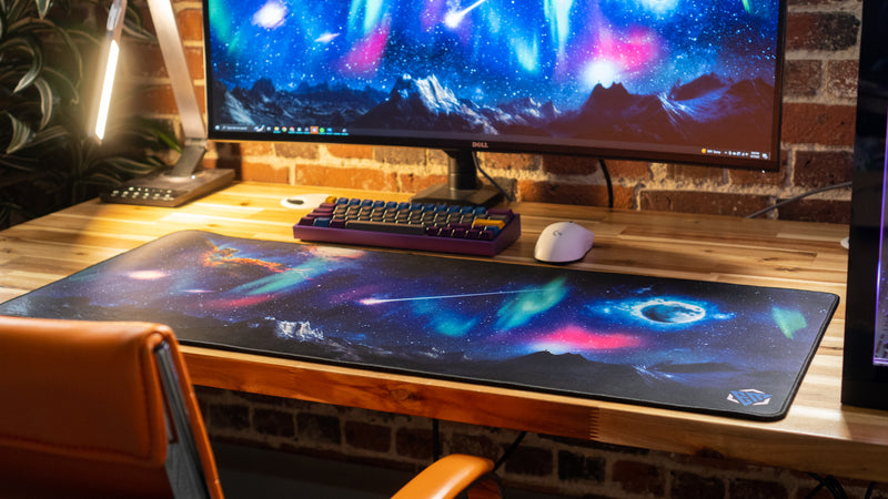 "Northern Lights" — Epic Desk Originals Deskmat