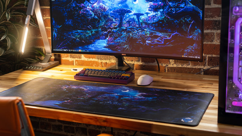 "Mushroom Forest" — Epic Desk Originals Deskmat