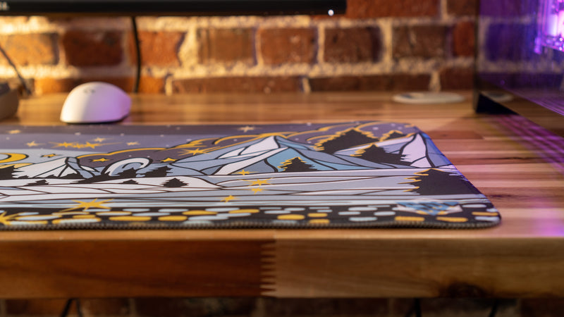 "White Out" — Epic Desk Originals Deskmat
