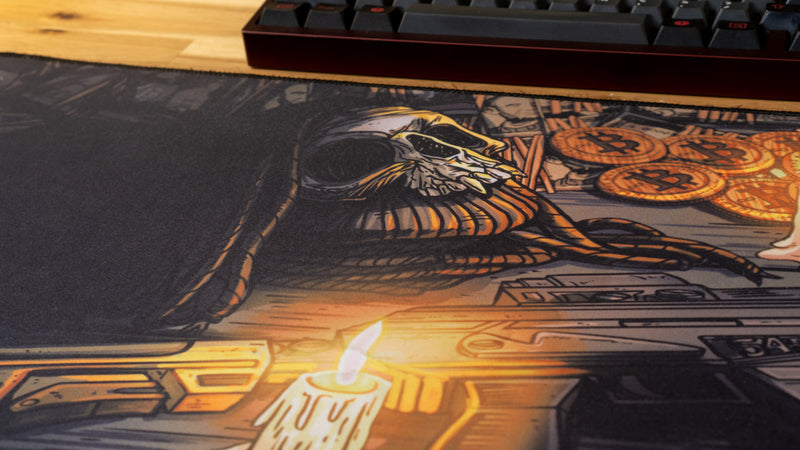 "One Life" — SwampFoxTV Deskmat