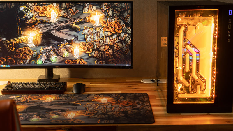 "One Life" — SwampFoxTV Deskmat