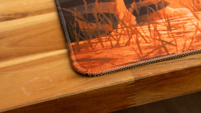 "Vital Servers" — Rust Deskmat