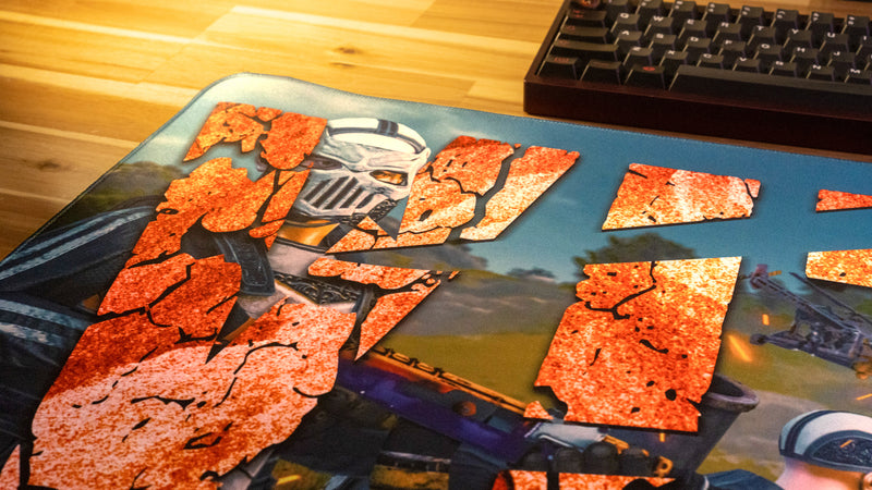 "Vital Servers" — Rust Deskmat