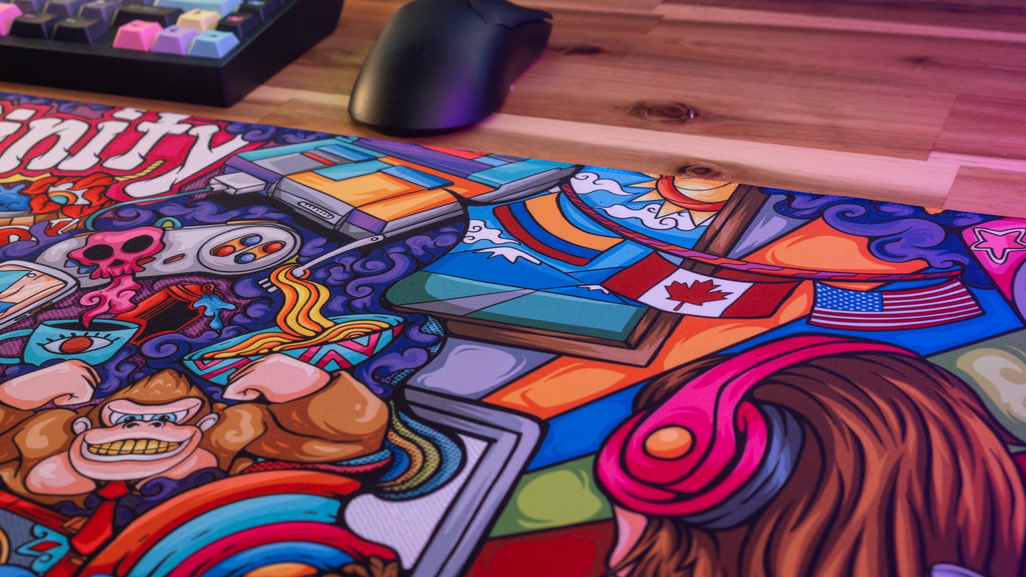 "Alinity" Content Creator Collaboration Limited Edition Gaming Deskmats