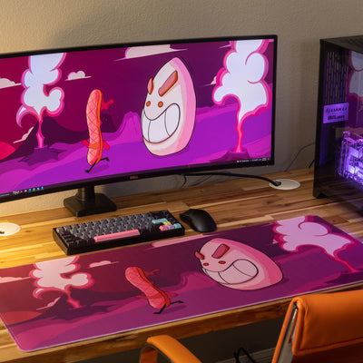 "Steak" Content Creator Collaboration Limited Edition Gaming XL Deskmats