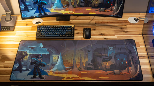 "Dungeon Master" TangoTek XL gaming deskmat — Epic Desk