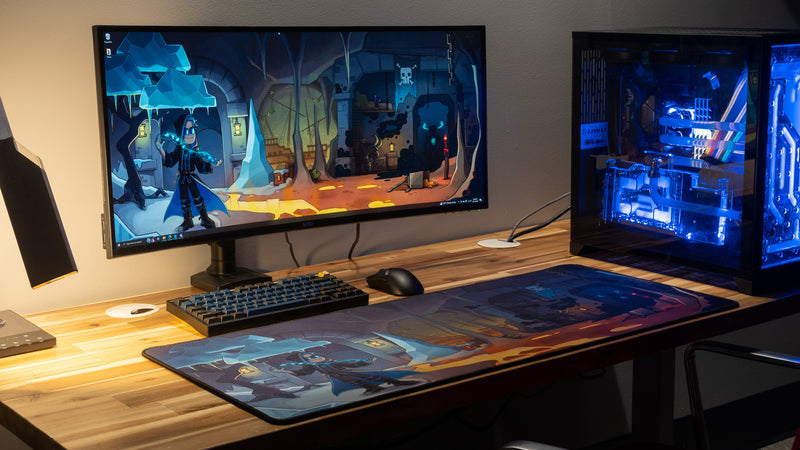 "Dungeon Master" — TangoTek Deskmat